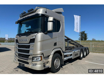 Грузовик-контейнеровоз/ Сменный кузов SCANIA R