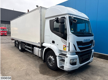 Грузовик с закрытым кузовом Iveco Stralis 360 6x2, EURO 6, Retarder, Dhollandia: фото 3
