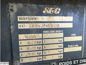 Прицеп-контейнеровоз/ Сменный кузов Samro Middenas BDF: фото 5