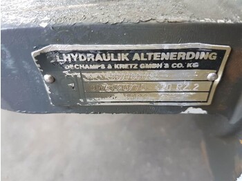Гидравлика для Строительной техники Fuchs MHL320-5577661295-Outrigger cylinder/Zylinder: фото 3