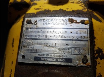 Гидравлика Hydromatik A6VM107DA/60W -Zeppelin ZL10B - Drive motor: фото 3