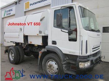 Подметально-уборочная машина Iveco Eurocargo  Johnston VT 650 Anbauteile gestohlen: фото 1