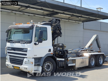Крюковой мультилифт, Автоманипулятор DAF CF85.360 CF 6X2 NL-Truck Hiab 211 EP-4 HIDUO Crane + Hooklift Liftachse Euro 5: фото 3