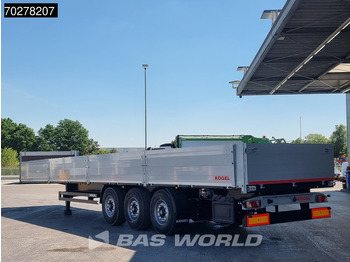Новый Полуприцеп бортовой/ Платформа Kögel S24-1 OPEN Liftachse Bordwände: фото 2