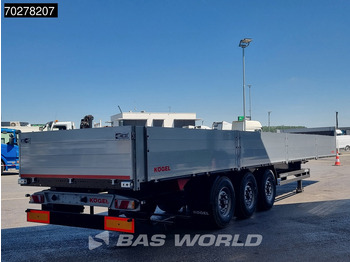 Новый Полуприцеп бортовой/ Платформа Kögel S24-1 OPEN Liftachse Bordwände: фото 5