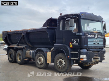Самосвал MAN TGA 35.480 8X4 BROKEN ENGINE! 16m3 tipper Steel suspension Manual Retarder Euro 2: фото 5