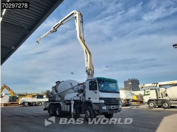 Автобетононасос Mercedes-Benz Actros 3241 8X4 Putzmeister TMM 21-G2 PUMI 7m3 Mixer Big-Axle Steelsuspension 3-Pedals Euro 3: фото 3
