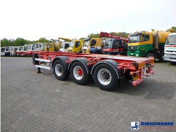 Полуприцеп-контейнеровоз/ Сменный кузов Burg 3-axle container chassis 20-30 ft: фото 3