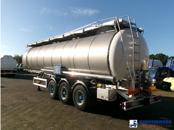 Полуприцеп-цистерна Feldbinder Chemical tank inox 37.5 m3 / 1 comp: фото 3