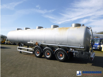 Полуприцеп-цистерна Magyar Chemical tank inox 32.5m3 / 1 comp: фото 3