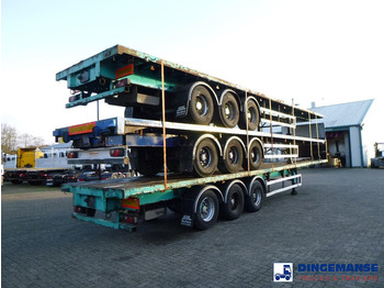 Полуприцеп бортовой/ Платформа SDC Stack - 3 x platform trailer 13.6 m / 39 t: фото 3