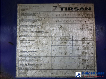 Полуприцеп бортовой/ Платформа Tirsan 3 axle Platform trailer: фото 5 Полуприцеп бортовой/ Платформа Tirsan 3 axle Platform trailer: фото 5