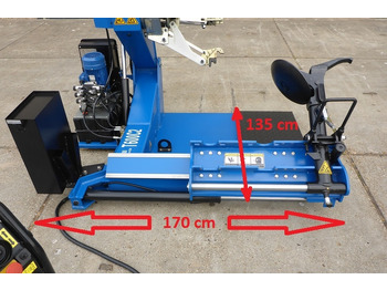 Оборудование для гаражей/ Мастерских T600C2 truck tyrechanger 26 Inch2 mounting speeds - very compact - power 3kW+2.2kW: фото 4