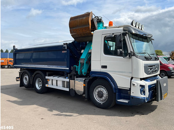 Самосвал, Автоманипулятор Volvo FM 330 6x2/6x4 Hydrodrive HMF 16 Tonmeter Z-kraan: фото 5