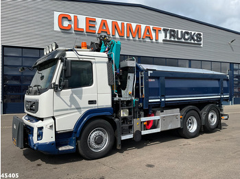 Самосвал, Автоманипулятор Volvo FM 330 6x2/6x4 Hydrodrive HMF 16 Tonmeter Z-kraan: фото 3