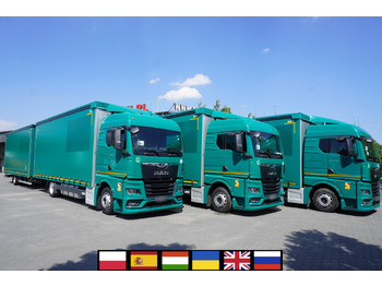 Тентованный грузовик MAN TGX 18.470
