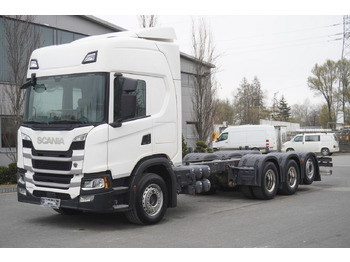 Грузовик-шасси Scania G540 8x4 / Chassis 8.7 m / Steered axle / 2021: фото 2