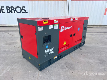 Электрогенератор 2025 Bauer GFS-50kW 62.5 kVA Skid-Mounted (Unused) Generator Set: фото 2