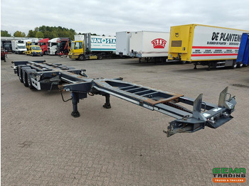 Полуприцеп-контейнеровоз/ Сменный кузов Pacton ET3 3-Assen SAF - MULTI - Schijfremmen - LiftAs - 3x Uitschuifbaar - 03/2026 APK: фото 4