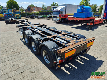 Полуприцеп-контейнеровоз/ Сменный кузов Pacton T3-010 3-Assen SAF - MULTI - Trommelremmen - LiftAs - 3x Uitschuifbaar: фото 2