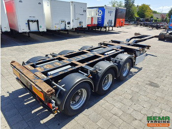Полуприцеп-контейнеровоз/ Сменный кузов Pacton T3-010 3-Assen SAF - MULTI - Trommelremmen - LiftAs - 3x Uitschuifbaar: фото 3