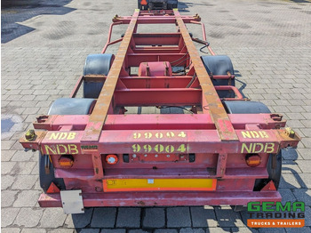 Полуприцеп-контейнеровоз/ Сменный кузов SHLADOT SD-901M 2-Assen ROR DrumBrakes - SteelSuspension - 20FT Connection (O1870): фото 5