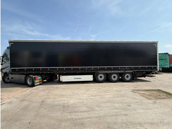 Тентованный полуприцеп Krone SD Liftas 2 ton laadklep, top conditie APK 05-2026: фото 2