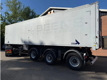 Самосвальный полуприцеп Stas SA345K 60m3 Vol-alu Klep/deuren 10 tons assen Liftas Stuuras Nieuwe apk tot 23-6-2026: фото 2