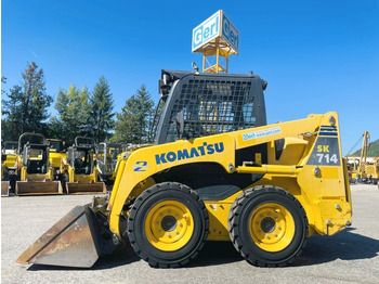Мини-погрузчик с бортовым поворотом KOMATSU SK714