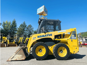 Мини-погрузчик с бортовым поворотом KOMATSU SK714