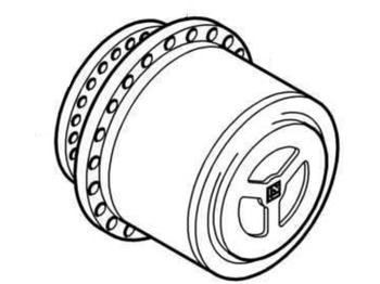 Бортовой редуктор BOMAG