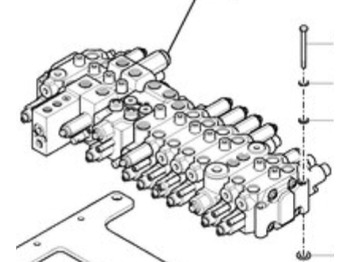 Новый Гидравлический клапан для Строительной техники Case 31M9-18150 - 31M9-16150: фото 2
