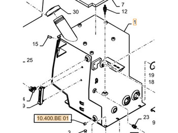 Бак для гидравлической жидкости CASE