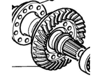 Ось и запчасти CASE
