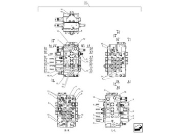 Гидравлический клапан CASE
