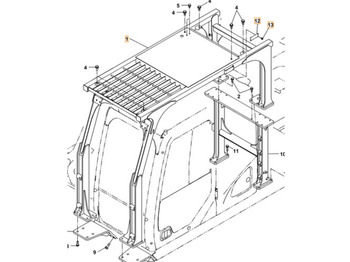 Кабина и интерьер CASE