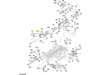 Радиатор EGR HITACHI