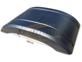 Новый Крыло для Грузовиков MERCEDES ACTROS MP4 MUDGUARD REAR WHEEL UPPER 9605200007: фото 1