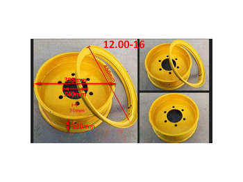 Новый Колесный диск для Колёсных погрузчиков Qingdao Promising Wheel Rim for China Loader: фото 5