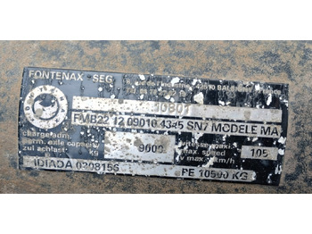 Подвеска для Прицепов FONTENAX AXLE FONTENAX FMB22 SN7 AXLE, SEMITRAILER, TRAILER: фото 3