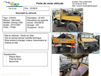 Грузовик UNIMOG