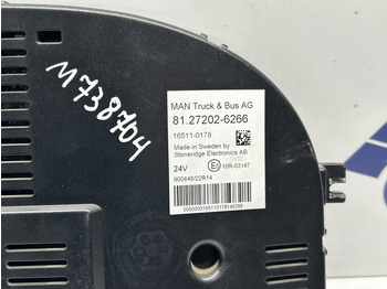 Приборная панель для Грузовиков MAN instrument cluster, dashboard UK version: фото 3