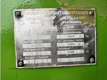 Цистерна для жидкого навоза Fortschritt HTS 100.27: фото 5 Цистерна для жидкого навоза Fortschritt HTS 100.27: фото 5