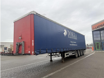 Тентованный полуприцеп