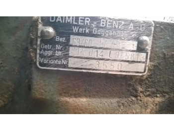Новый Коробка передач и запчасти для Грузовиков Mercedes-Benz versnellingsbak G3/60-5/7.5: фото 3