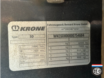Прицеп-рефрижератор Krone N/A FRC/ ATP 02-26 - DUO TEMP - LIFT AXLE - DOUBLE STOCK - TRENNWAND: фото 4