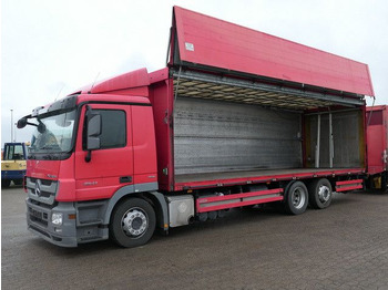 Грузовик для перевозки напитков Mercedes-Benz 2541 L NR Actros 6x2, Schwenkwand, Klima, Lift: фото 2