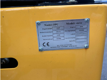 Minibagger JPC KV12 в лизинг Minibagger JPC KV12: фото 5
