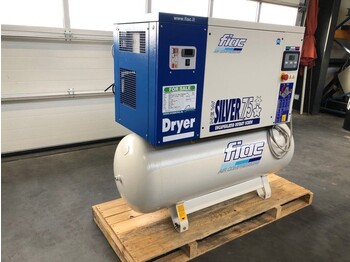 Новый Воздушный компрессор Fiac New Silver D 7.5 / 300 Silent 5.5 kW 720 L / min 10 bar Elektrische Schroefcompressor met ketel en droger: фото 3