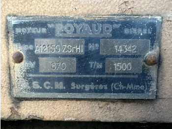 Электрогенератор POYAUD Poyaud A12150 ZSRHI Leroy Somer 750 kVA generatorset: фото 3
